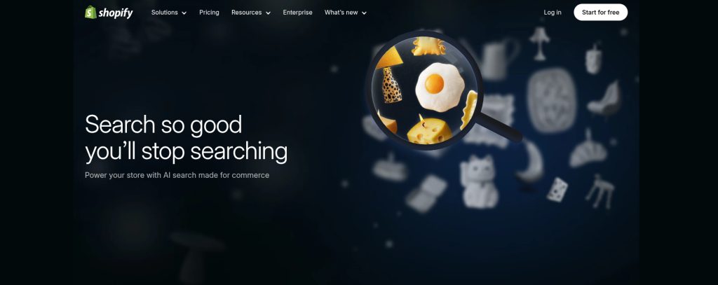 shopify search and discovery