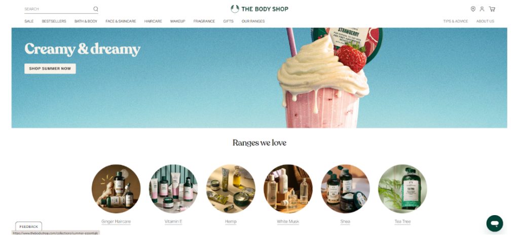 the body shop header image