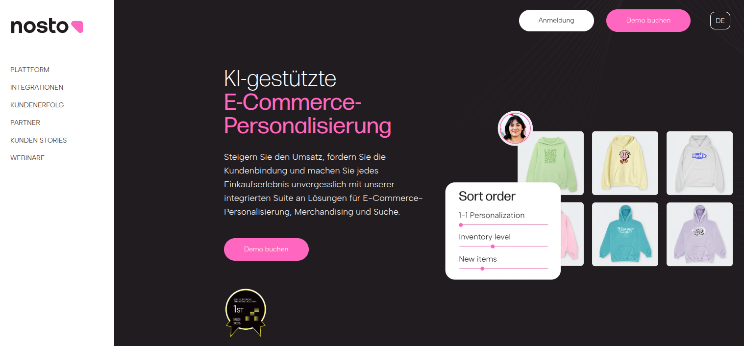 Nosto - Shopify Suche & Filter Apps