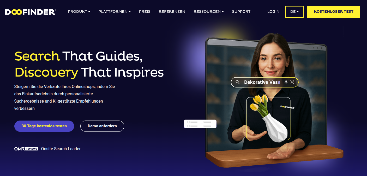 DooFinder Shopify Suche & Filter Apps