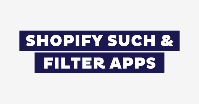 Shopify Suche Filter Apps Featured Image