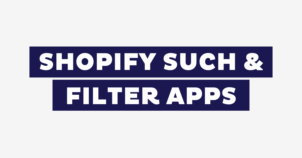 Die 10 besten Shopify Suche & Filter Apps 2026