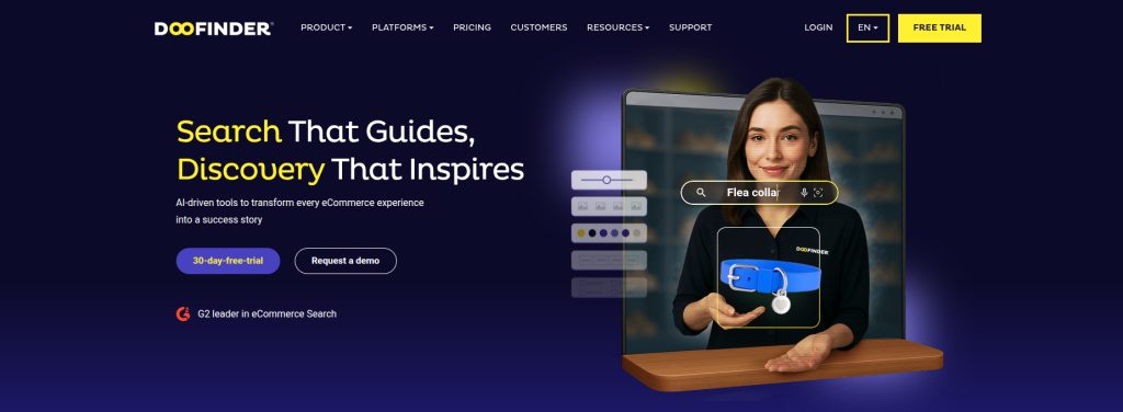doofinder specialty search engine