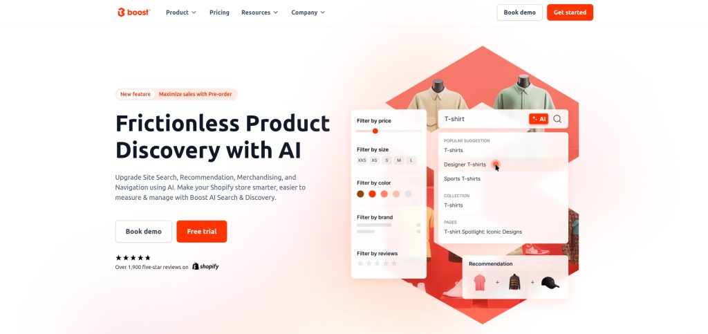 Boost Commerce Plugin de Busqueda
