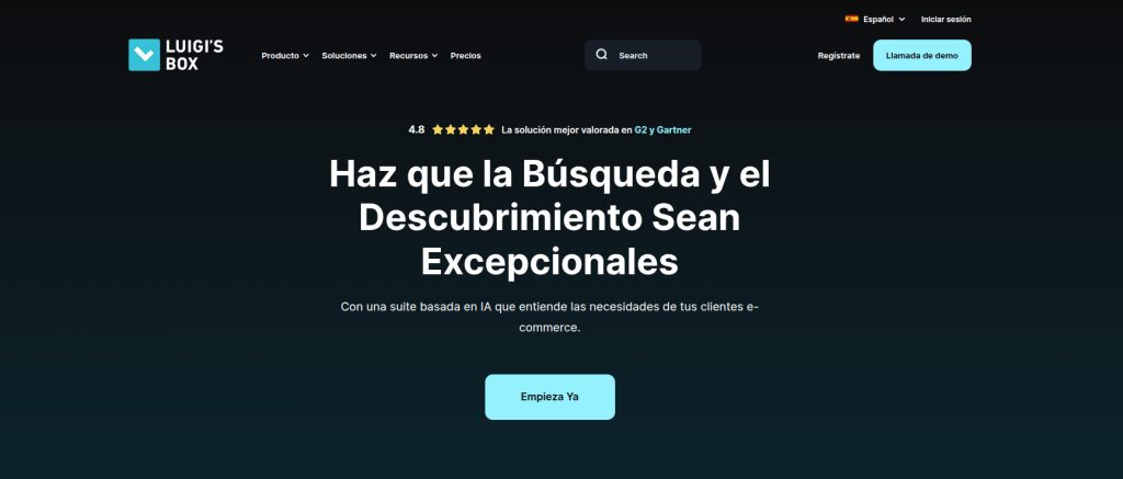 Luigis Box extensione de búsqueda para Magento