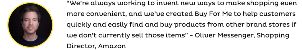 image 36 Zitat von Oliver Messenger, Shopping Directot Amazon zu Agentic Commerce