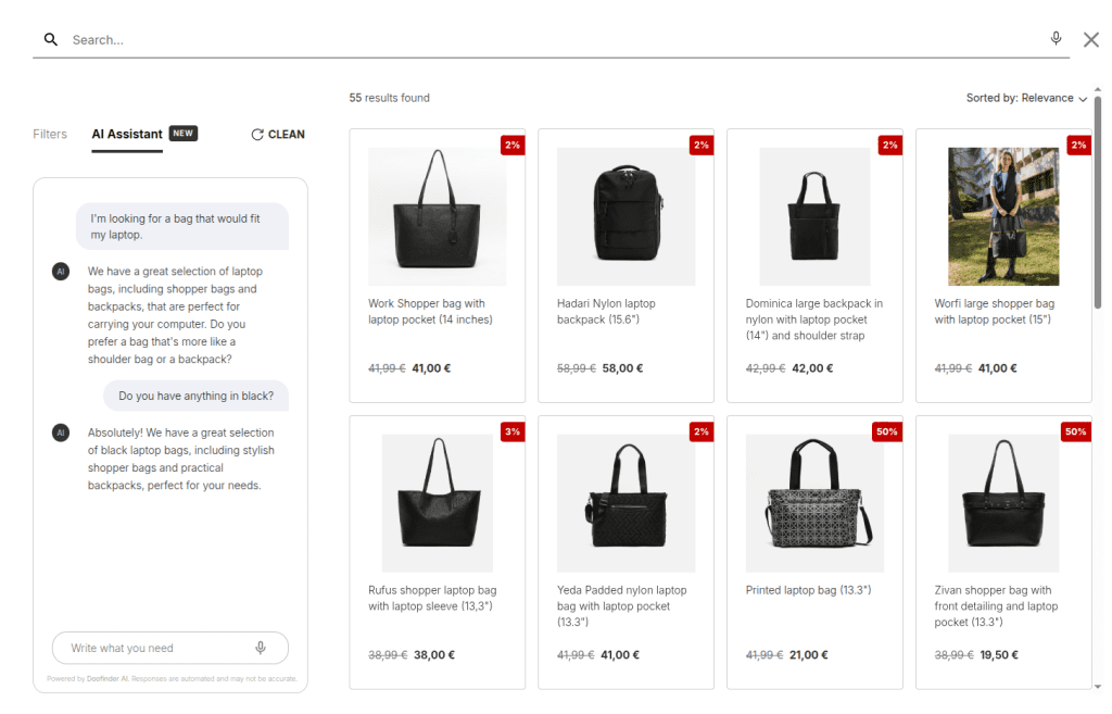 conversational commerce ai chatbot