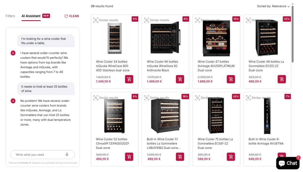 conversational commerce and product recommendations