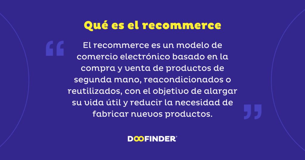 que es recommerce qué es el recommerce