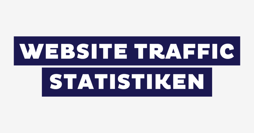 Website Traffic Statistiken 2026 für E-Commerce-Websites