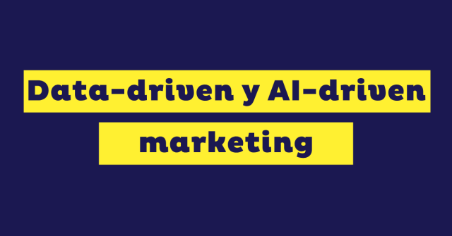 data-driven y ai-driven marketing en ecommerce