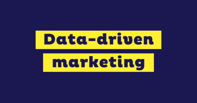 data driven marketing