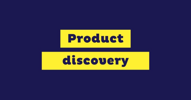 product discovery ecommerce