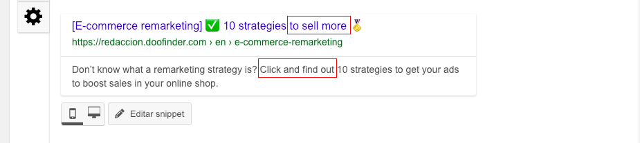 escribir para Google