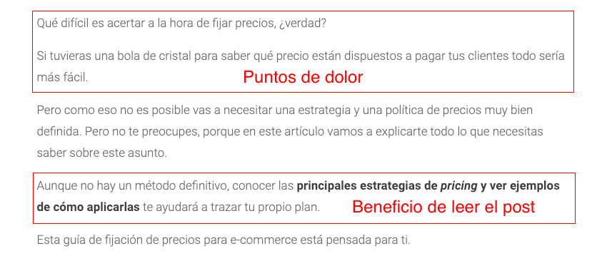 redaccion seo para ecommerce